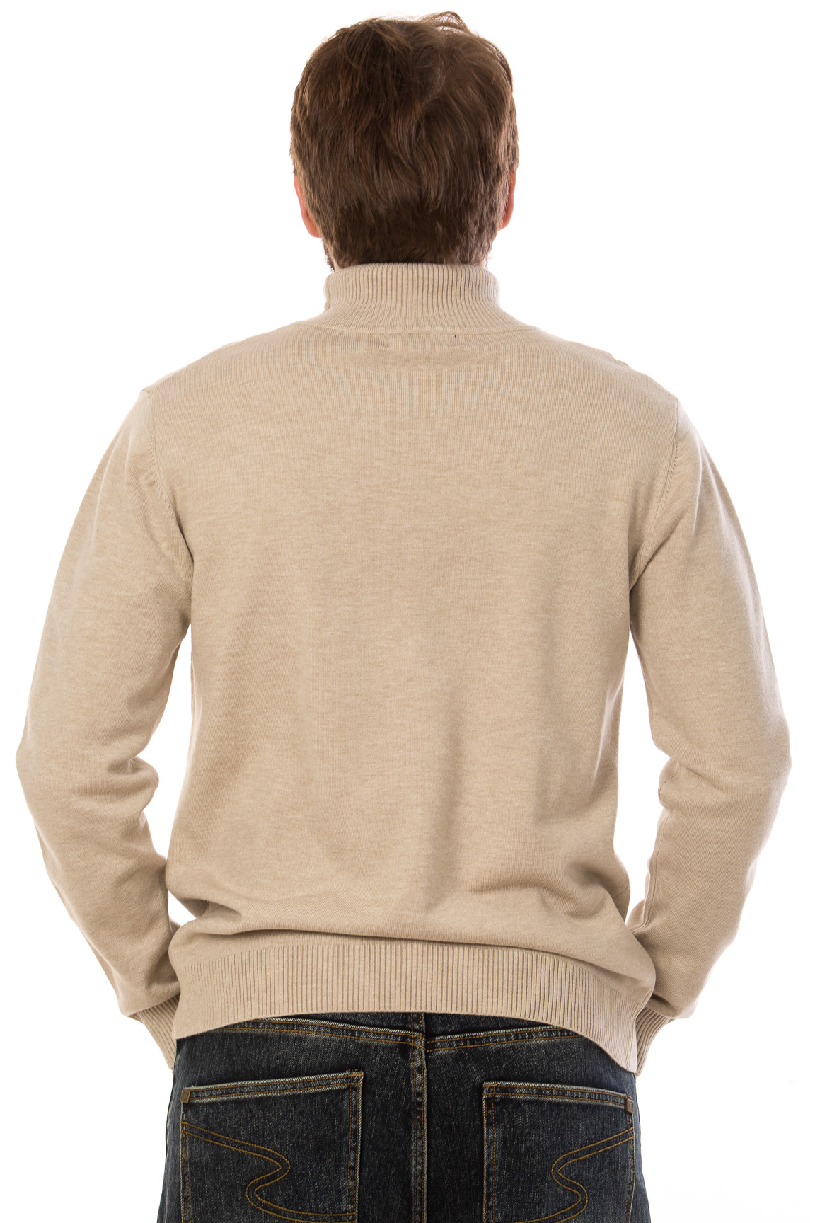 CHEERDUCK/4070 8500 БЕЖЕВЫЙ Водолазка мужская