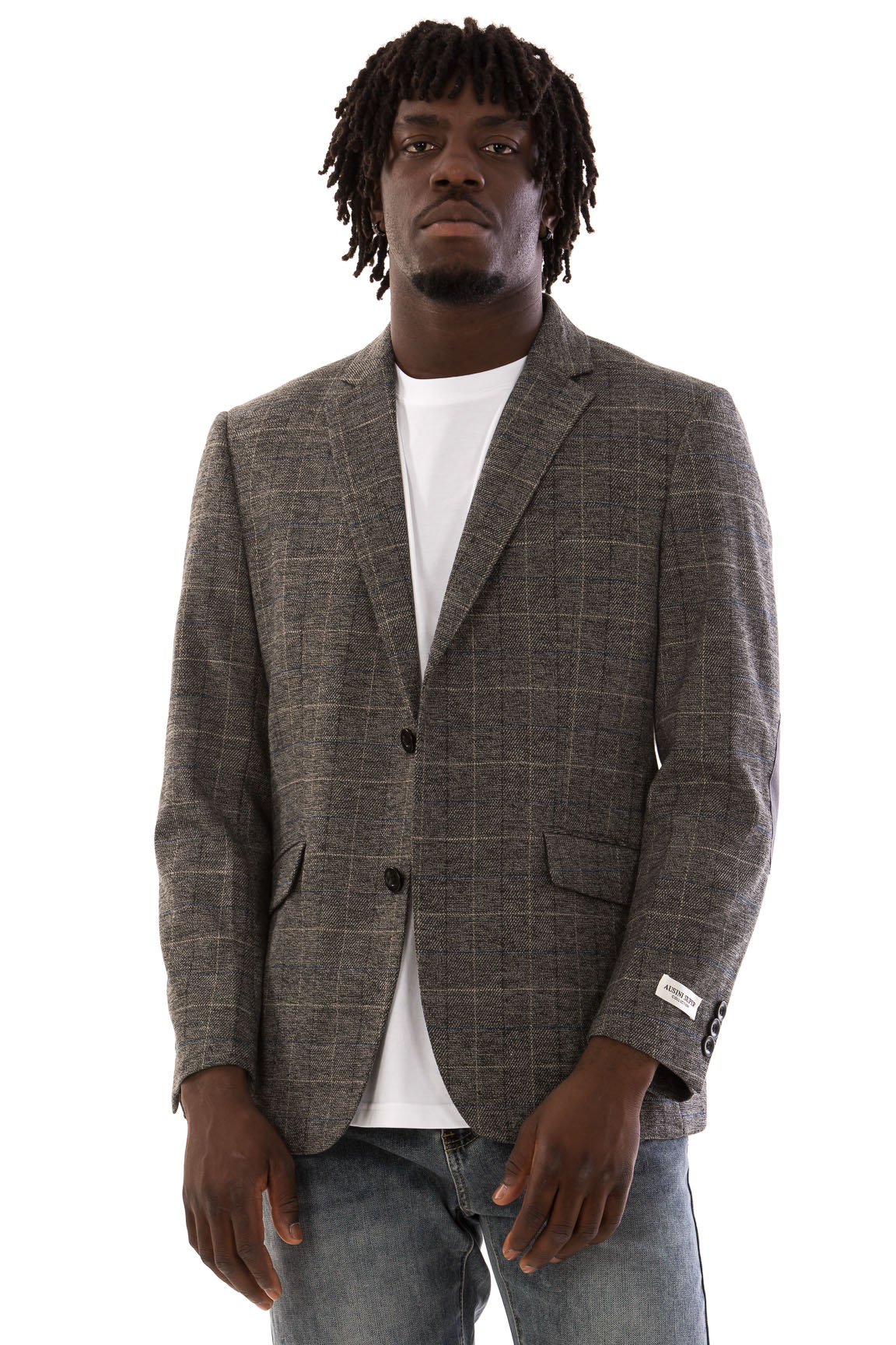 CHEERDUCK/2C87 9212-1 СЕРЫЙ Пиджак мужской CHEERDUCK цвет Серый