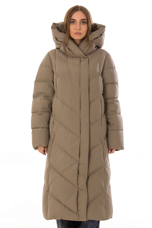 TOWMY C316 ХАКИ Пуховик женский TOWMY цвет Хаки
