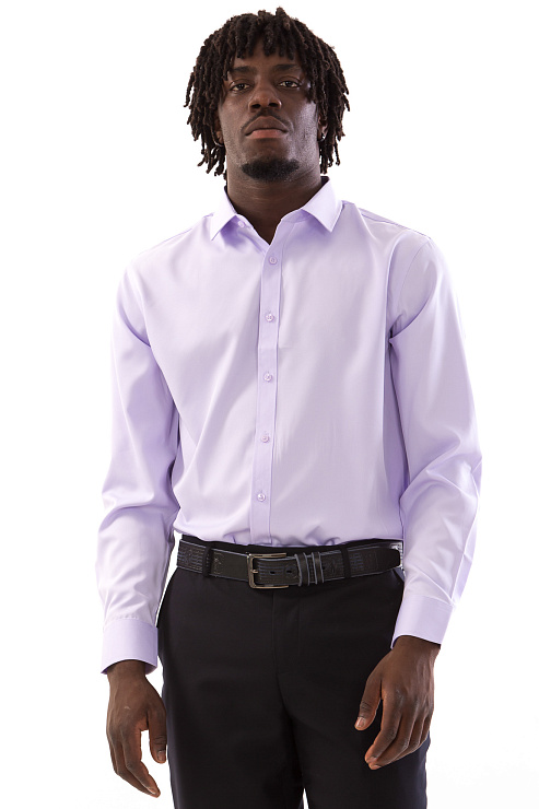 CHEERDUCK/2C87 8551 ФИОЛЕТОВЫЙ Рубашка мужская CHEERDUCK цвет Фиолетовый