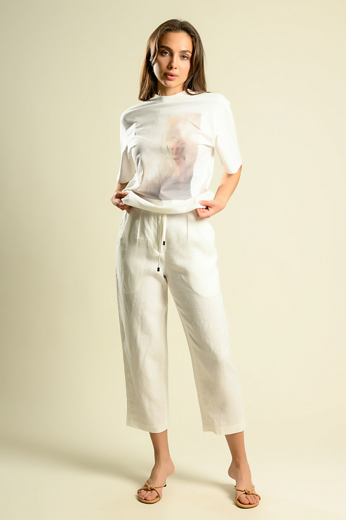 BELLABOA 200-21 БЕЛЫЙ Брюки женские BELLABOA цвет Белый