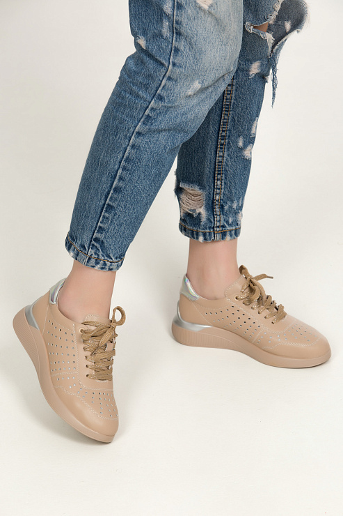 Кроссовки SERGIO MANCHOT цвет Бежевый