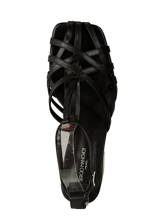 Босоножки на каблуке SERGIO MANCHOT цвет Черный
