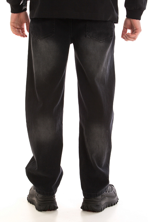 CHEERDUCK/4070 40311-1 ЧЕРНЫЙ Джинсы мужские CHEERDUCK цвет Черный