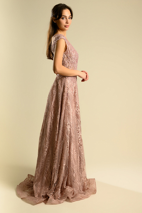 BELLABOA 1006 РОЗОВЫЙ Вечернее платье BELLABOA цвет Розовый