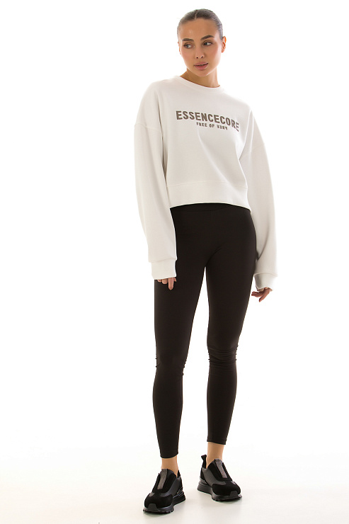 Fashion L-034 ЧЕРНЫЙ Леггинсы женские FASHION цвет Черный