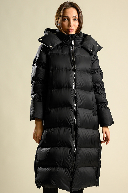 BELLABOA 124 BLACK Пуховик женский BELLABOA цвет Черный