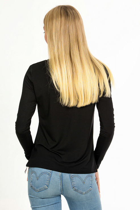 CHEER&DUCK/FORsel 8822 ЧЕРН. Лонгслив женский CHEERDUCK цвет Черный