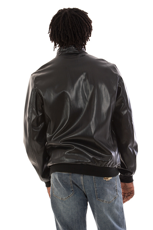 CHEERDUCK/MM P119 ЧЕРНЫЙ Куртка кожаная мужская CHEERDUCK цвет Черный