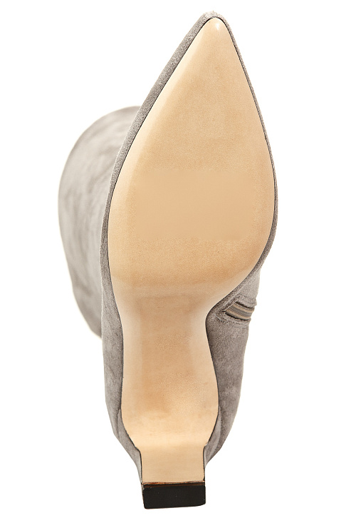 Ботфорты на каблуке BELLABOA цвет Бежевый