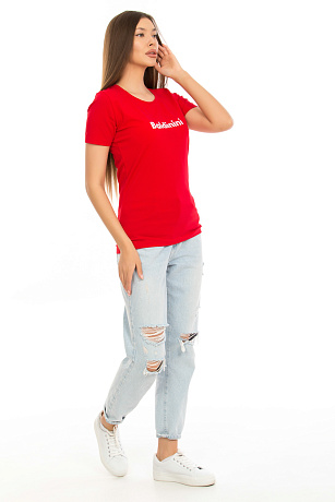 BALDININI A1DTS01B RED Футболка женская BALDININI цвет Красный