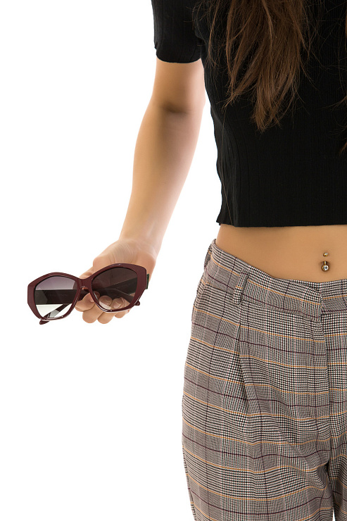 Очки BALDININI цвет Бордовый