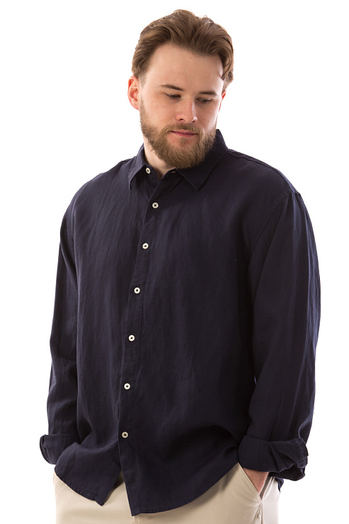 CHEERDUCK/4070 8127 СИНИЙ Рубашка мужская CHEERDUCK цвет Синий