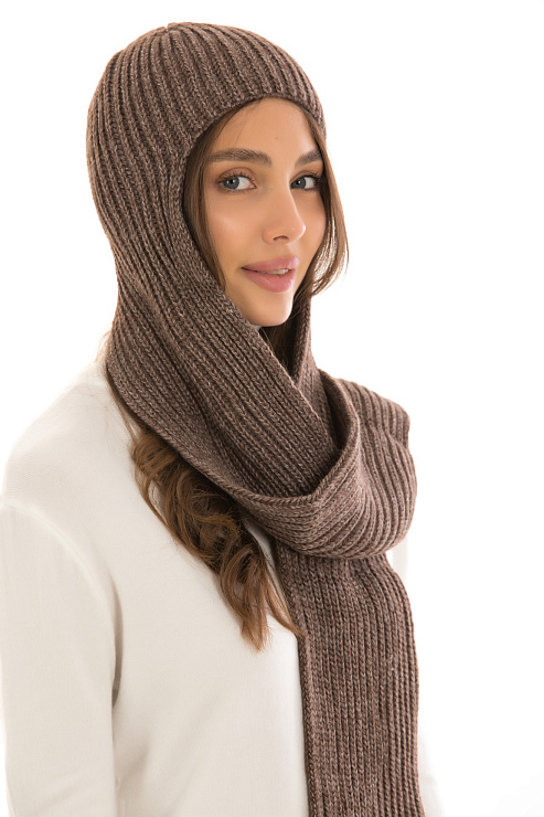 Шапка 0850 КОРИЧНЕВЫЙ  CHEERDUCK цвет Коричневый