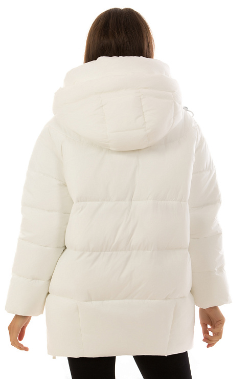 TOWMY 3263 БЕЛЫЙ Пуховик женский TOWMY цвет Белый