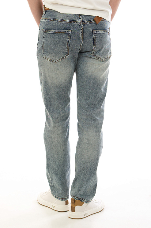 CHEERDUCK/4070 60467 СИНИЙ Джинсы мужские CHEERDUCK цвет Синий