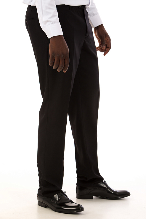 CHEERDUCK/2C87 3168-11 ЧЕРНЫЙ Брюки мужские классические CHEERDUCK цвет Черный