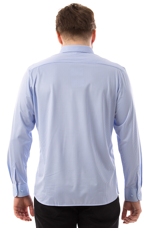 CHEERDUCK/2C87 960-6 СИНИЙ Рубашка мужская CHEERDUCK цвет Синий