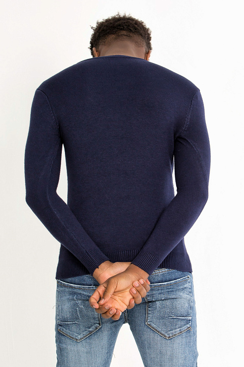 CHEER&DUCK/Yi deng lu 1938 ТЕМН. СИН. Джемпер CHEERDUCK цвет Синий