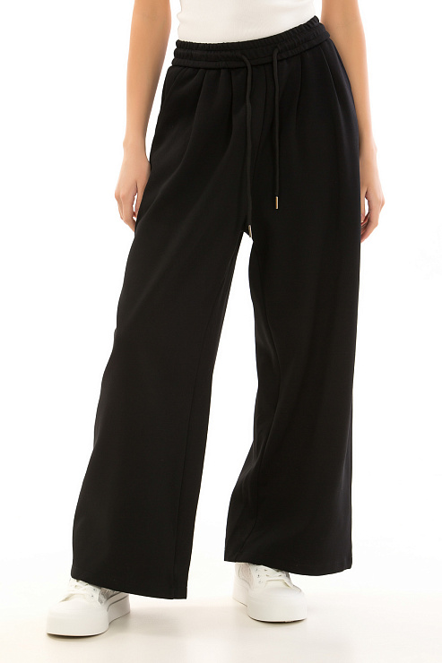 CHEERDUCK/2025 Б6613 ЧЕРНЫЙ Брюки женские CHEERDUCK цвет Черный