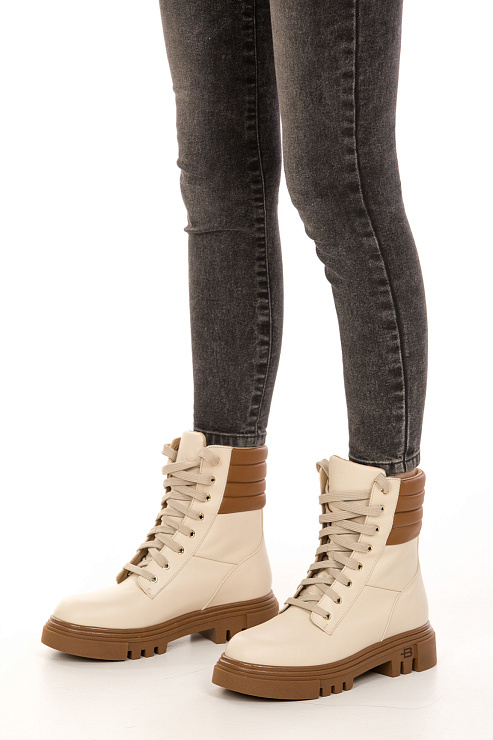 Ботинки BALDININI цвет Бежевый