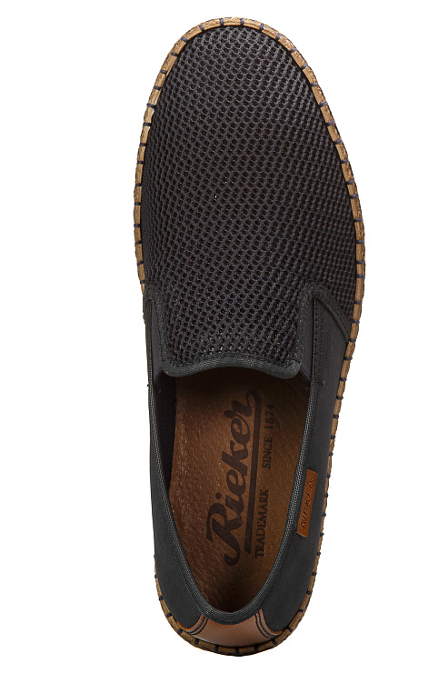 Слипоны RIEKER  цвет Синий