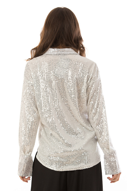 CHEERDUCK/MiX 2547 БЕЛЫЙ Рубашка женская CHEERDUCK цвет Белый