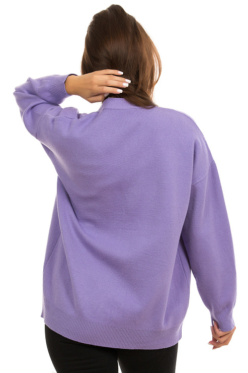 CHEERDUCK/11011 171 ФИОЛЕТОВЫЙ Кардиган женский CHEERDUCK цвет Фиолетовый