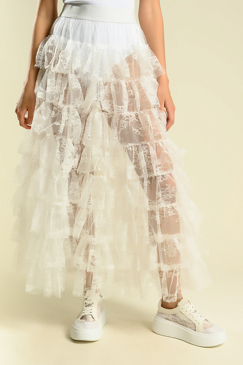 BELLABOA 200-20 БЕЛЫЙ Юбка женская BELLABOA цвет Белый