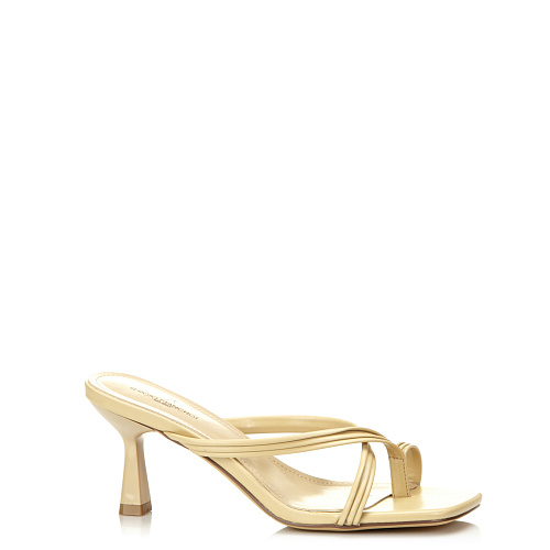 Сабо на каблуке SERGIO MANCHOT цвет Желтый