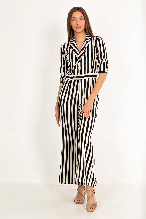 MANQI 513 ЧЕРН. Комбинезон женский CHEERDUCK цвет Черный