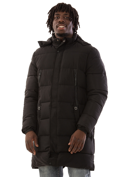 CHEERDUCK/5057 8269 ЧЕРНЫЙ Пуховик мужской CHEERDUCK цвет Черный