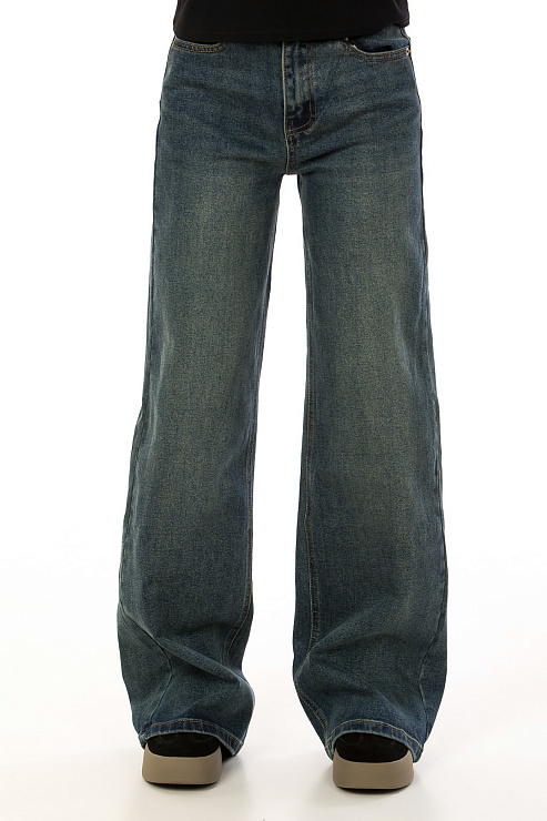 Fashion 2624 СИНИЙ Джинсы женские FASHION цвет Синий