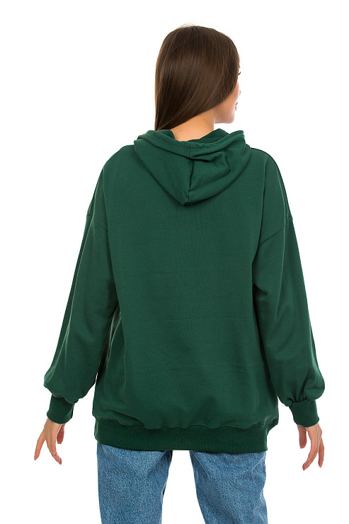 SHI FA MAN 8848 ЗЕЛЕН. Худи женское SHI FA MAN цвет Зеленый