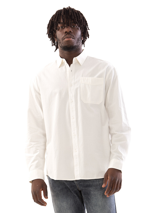 CHEERDUCK/4070 8076-1 БЕЛЫЙ Рубашка мужская CHEERDUCK цвет Белый