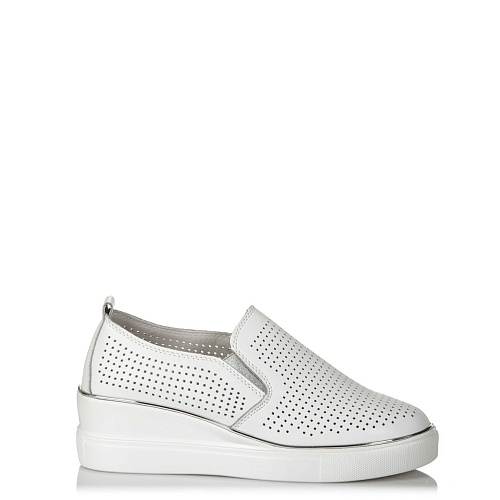 Слипоны ТОФА цвет Белый