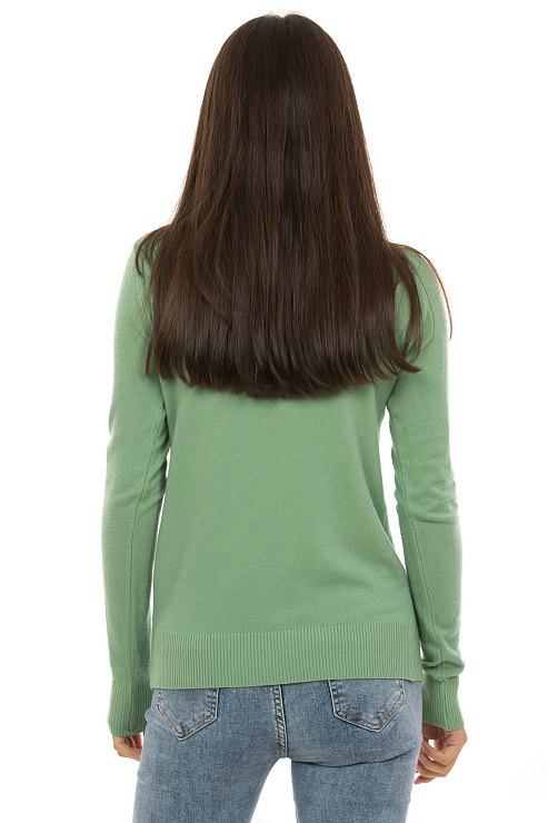 CHEER&DUCK/11011 922 ЗЕЛЕНЫЙ Водолазка женская CHEERDUCK цвет Зеленый