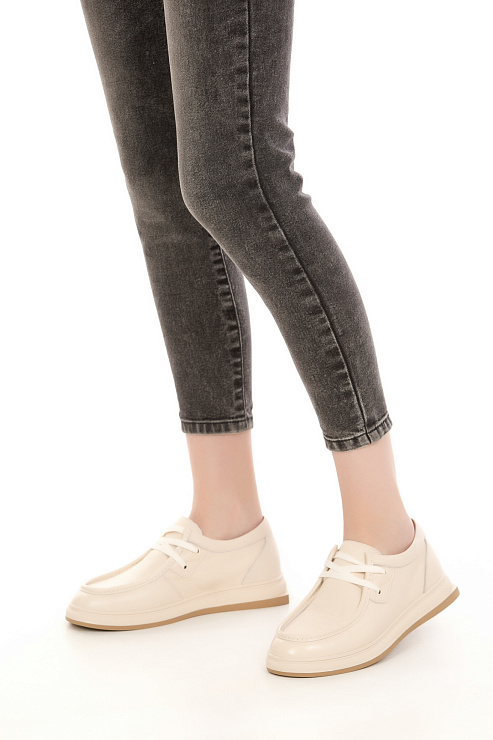 Мокасины SERGIO MANCHOT цвет Бежевый