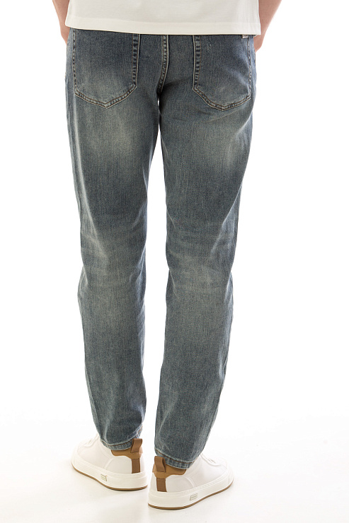 CHEERDUCK/4070 60426 СИНИЙ Джинсы мужские CHEERDUCK цвет Синий