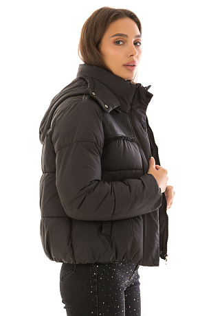 CHEERDUCK/2C22 A925 ЧЕРНЫЙ Куртка женская CHEERDUCK цвет Черный