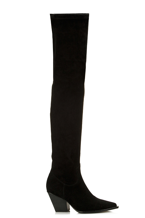 Ботфорты на каблуке BELLABOA цвет Черный