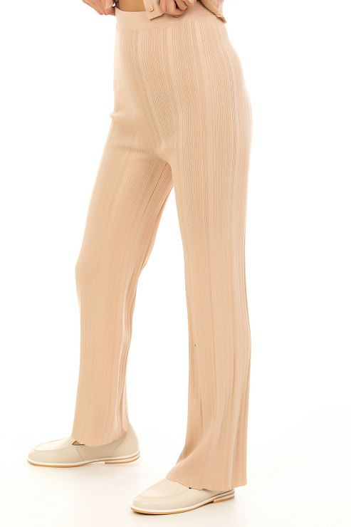 CHEERDUCK/2C19 22718 БЕЖЕВЫЙ Брюки женские CHEERDUCK цвет Бежевый