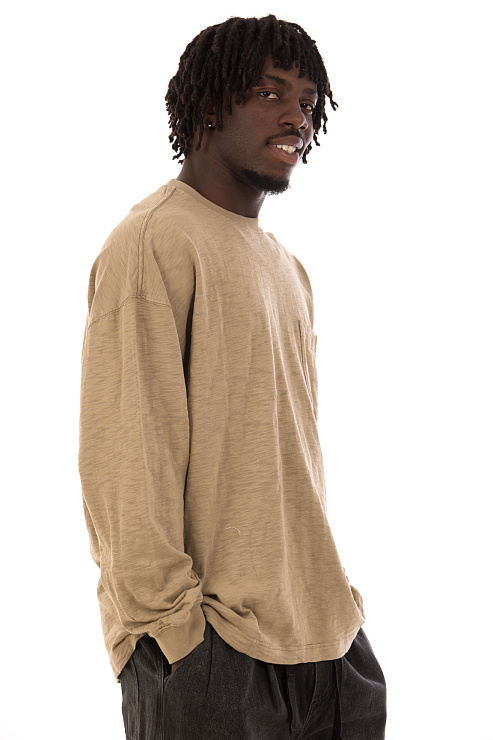CHEERDUCK/4070 LST-006 БЕЖЕВЫЙ Свитшот мужской CHEERDUCK цвет Бежевый