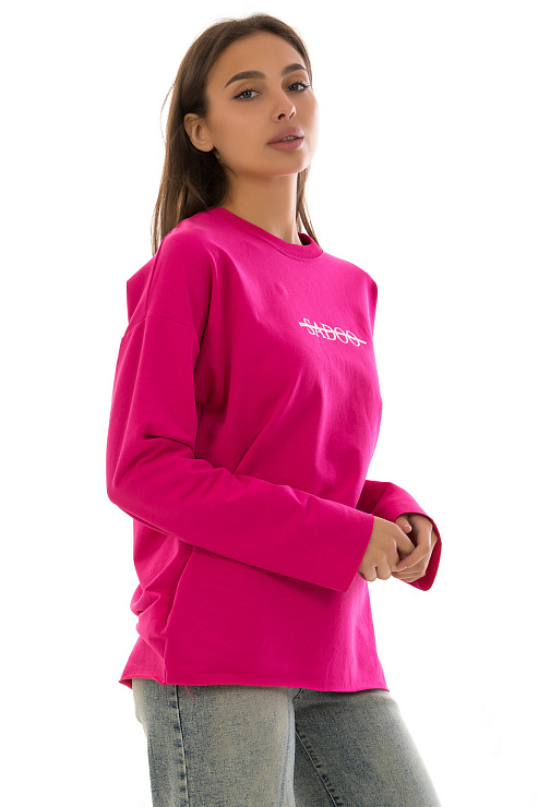 CHEERDUCK/FA 9906 РОЗОВЫЙ Свитшот женский CHEERDUCK цвет Розовый