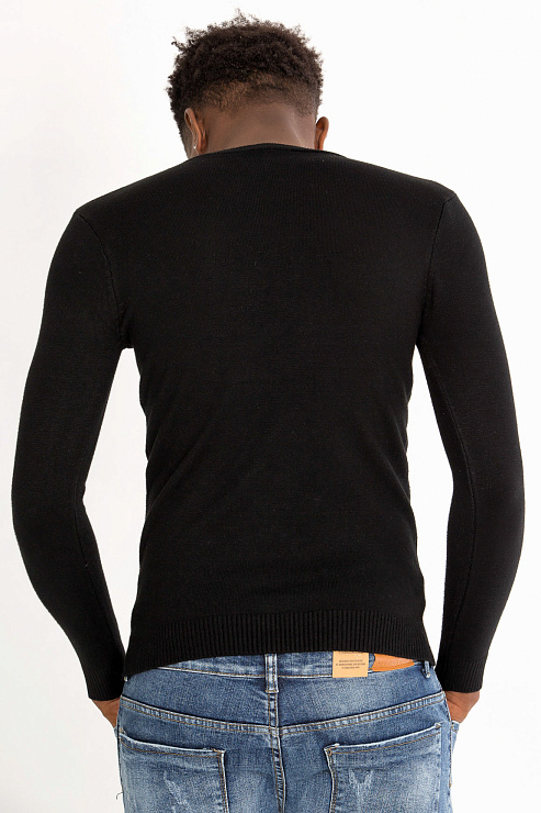 CHEER&DUCK/Yi deng lu 1938 ЧЕРНЫЙ Джемпер CHEERDUCK цвет Черный