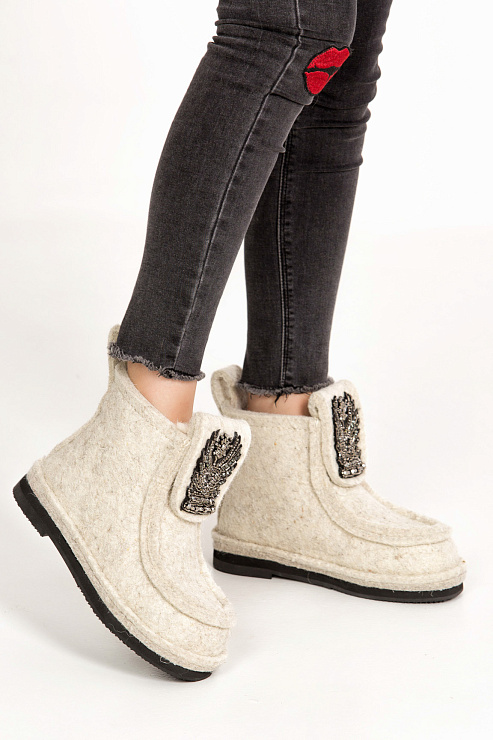 Валенки SUMMERGIRL цвет Бежевый