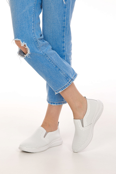 Слипоны SERGIO MANCHOT цвет Белый