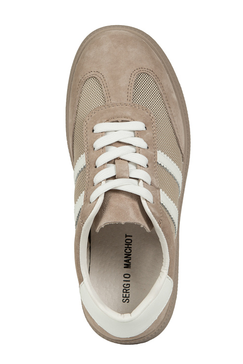 Кеды SERGIO MANCHOT цвет Бeжевый