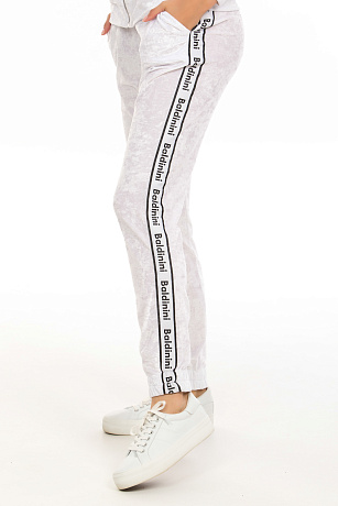 BALDININI A1DPN04A SILVER Брюки женские спортивные BALDININI цвет Серебристый