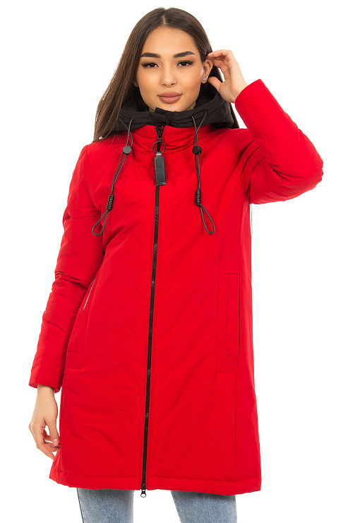 TOWMY 6690 КРАСН. Плащ женский TOWMY цвет Красный